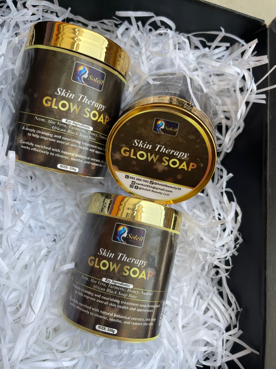 Skin Therapy Glow Soap 500gm for Even Skin Tone