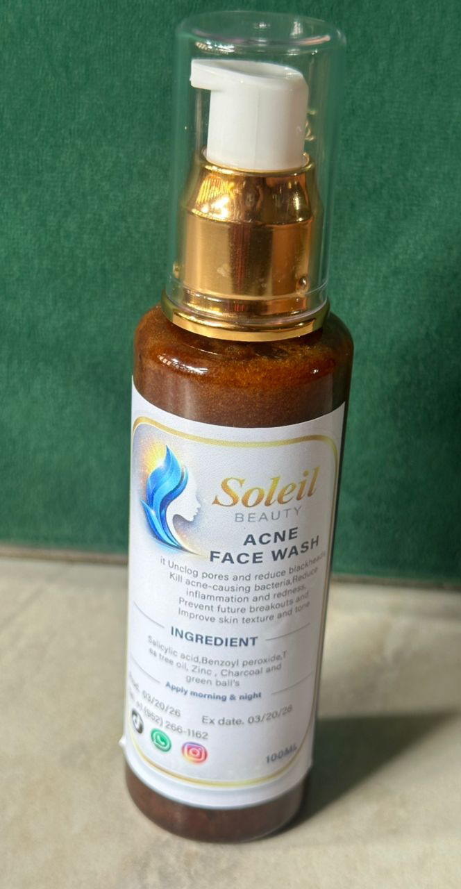 Acne Face Wash for Clear Skin | Soleil Beauty