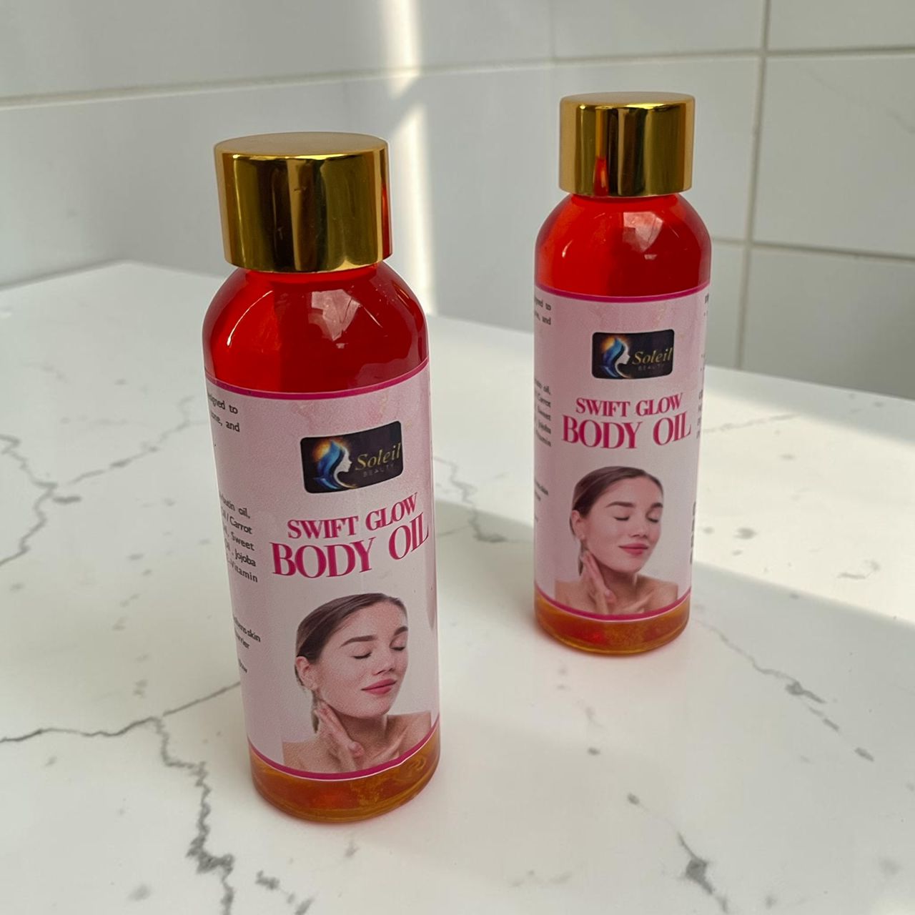Swift Glow Body Oil for Radiant Skin | Soleil Beauty