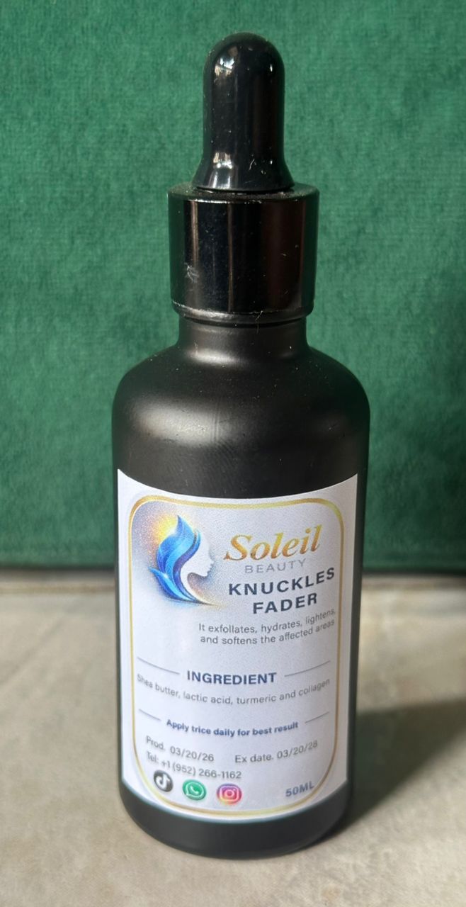 Knuckles Fader for Dark Knuckles | Soleil Beauty