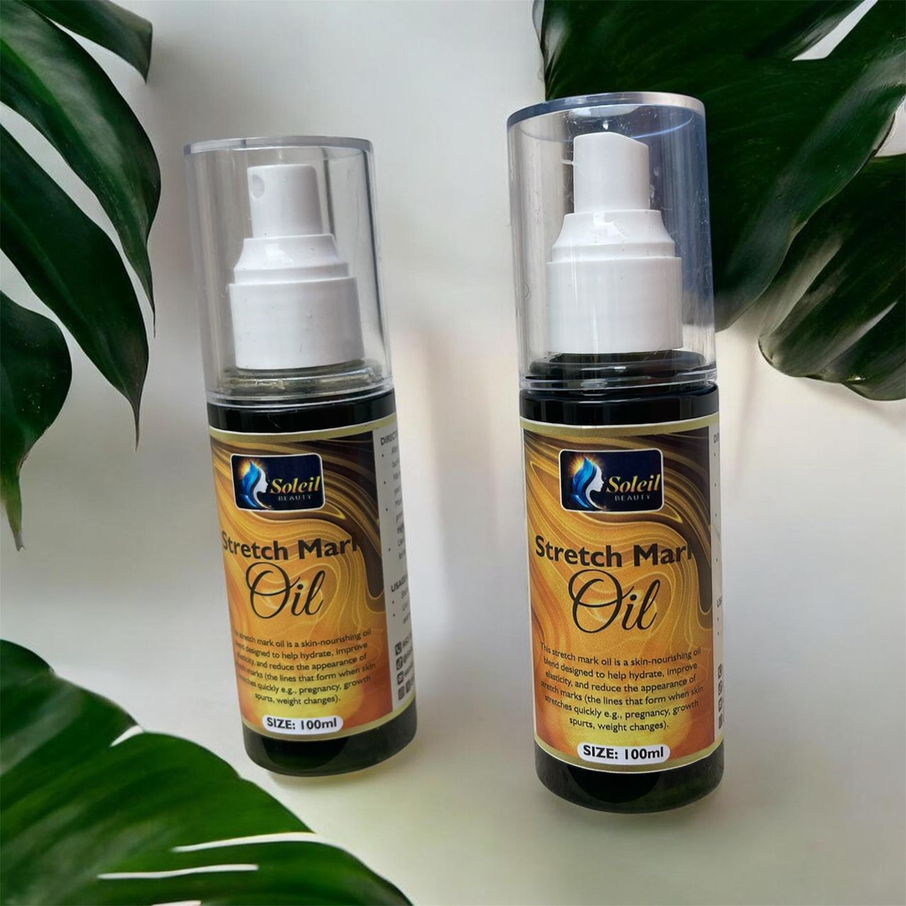 Stretch Mark Oil for Smooth Skin | Soleil Beauty