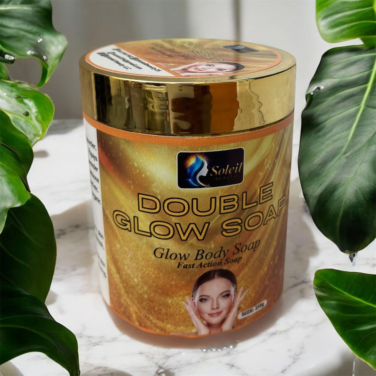 Double Glow Soap 500gm for Radiant Skin | Soleil Beauty