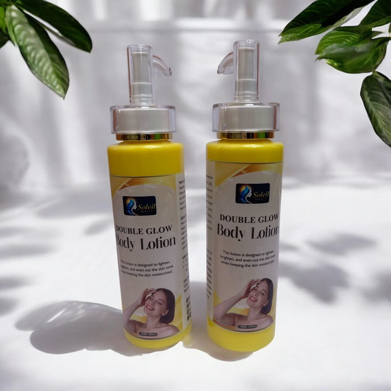 uble Glow Body Lotion for Even Skin Tone | Soleil Beauty