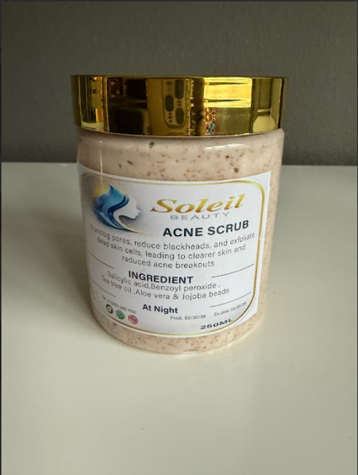 Acne Scrub for Clear Skin | Soleil Beauty